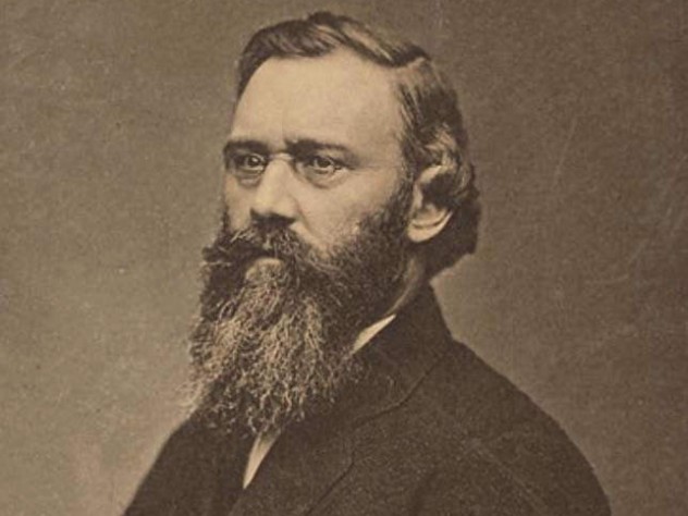 Christopher Columbus Langdell, portrayed by Frederick Porter Vinton, 1892, revolutionized the school’s pedagogy—a model for the profession.