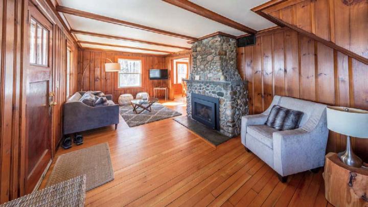 Cozy lodgings at the Warfield House Inn, a converted farmstead complex on a hilltop, are less than two miles from Berkshire East.